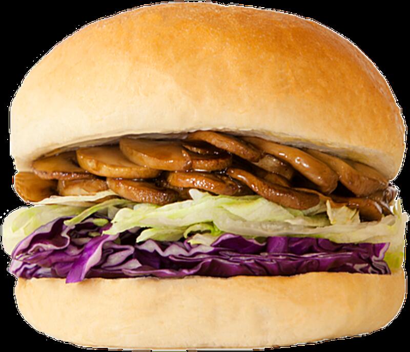 Teriyaki Mushroom Burger